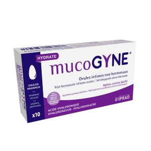 Mucogyne Ovules Intimes Non Hormonaux 10 Ovules - Pharmacie Agnès Praden à Alès