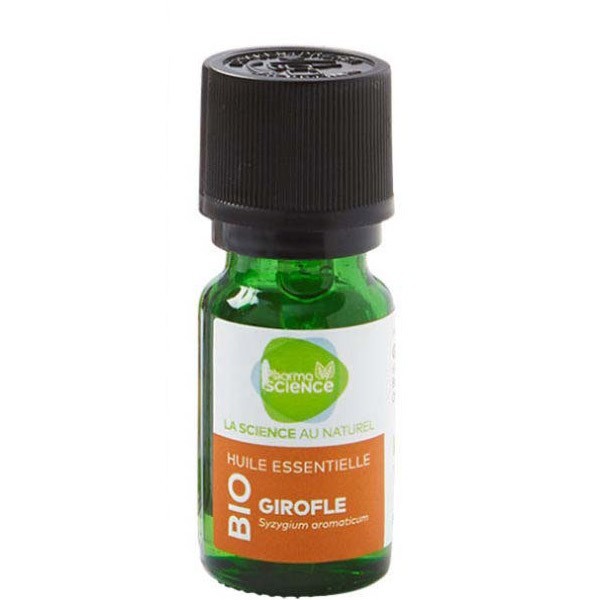 Pharmascience girofle bio huile essentielle 5ml - Pharmacie Agnès Praden à Alès