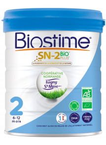 Biostime 2 Lait 6 -12 mois 800g - Pharmacie Agnès Praden à Alès