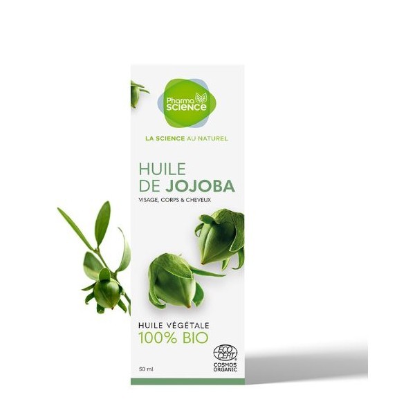 PHARMASCIENCE HUILE DE JOJOBA 50ML - Pharmacie Agnès Praden à Alès