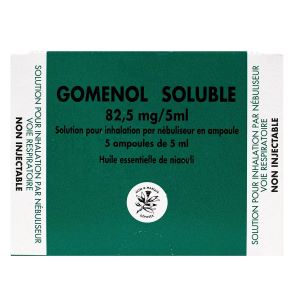 Ccd Gomenol Soluble Solution Pour Inhalation - 5 Ampoules De 5 ml - Pharmacie Agnès Praden à Alès