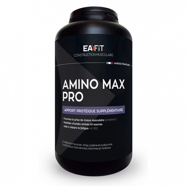 Eafit Construction Musculaire Amino Max Pro 375 Comprimés - Pharmacie Agnès Praden à Alès