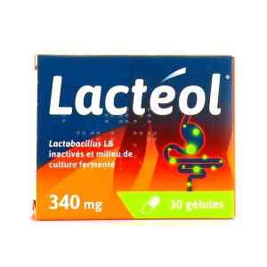 Zambon Lactéol 340 mg, 30 Gélules - Pharmacie Agnès Praden à Alès