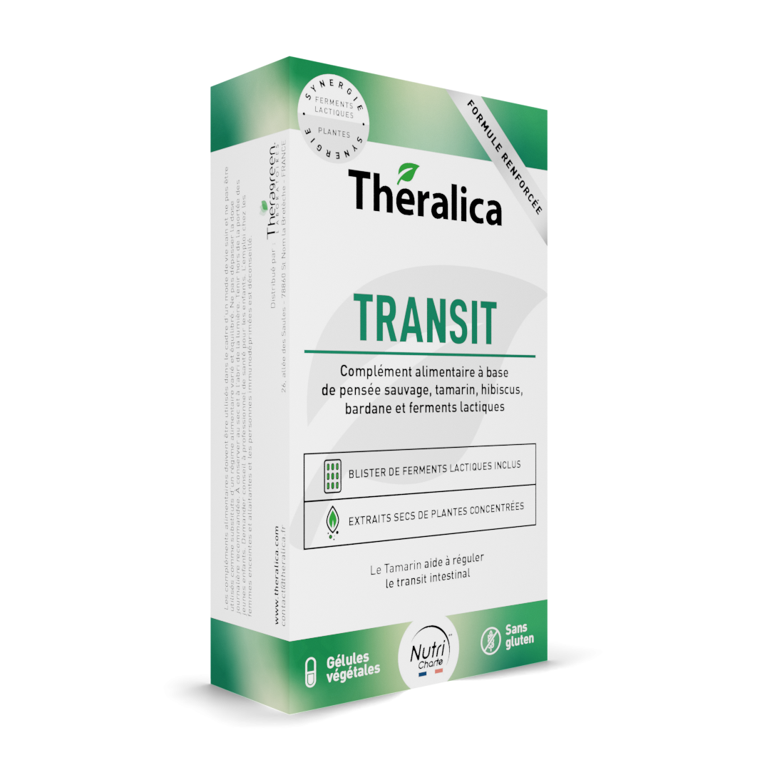 Theralica Transit 30 gélules - Pharmacie Agnès Praden à Alès