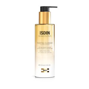 Isdin Essential Cleansing Huile Nettoyante et Démaquillante Visage 200ml - Pharmacie Agnès Praden à Alès