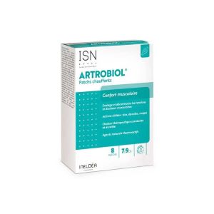 Ineldéa Artrobiol 8 Patchs Chauffants 7 x 9 cm - Pharmacie Agnès Praden à Alès