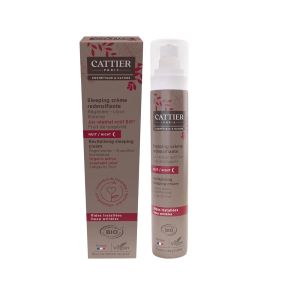 Cattier Anti-Age Sleeping Crème Redensifiante Bio 50ml - Pharmacie Agnès Praden à Alès