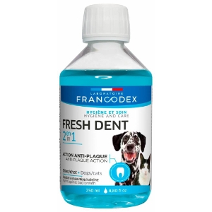 Fresh Dent 2 En 1 Pour Chiens Et Chats 250 Ml - Pharmacie Agnès Praden à Alès