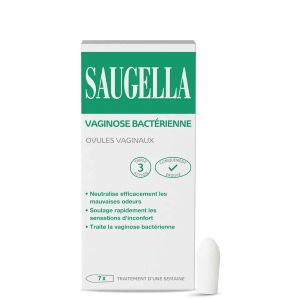 Saugella Ovules Vaginaux Triple Effet Traitement Vaginose Bactérienne x7 - Pharmacie Agnès Praden à Alès