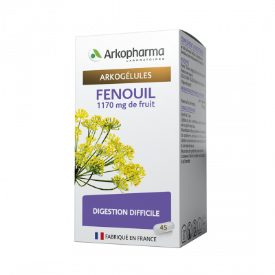 Arkopharma Arkogélules® Fenouil 45 Gélules - Pharmacie Agnès Praden à Alès