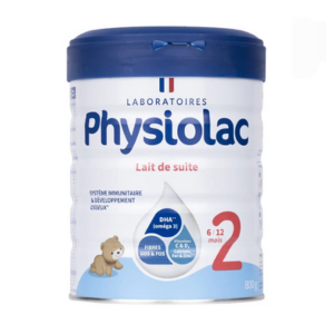 Physiolac 2 Lait 6 -12 mois 800G - Pharmacie Agnès Praden à Alès