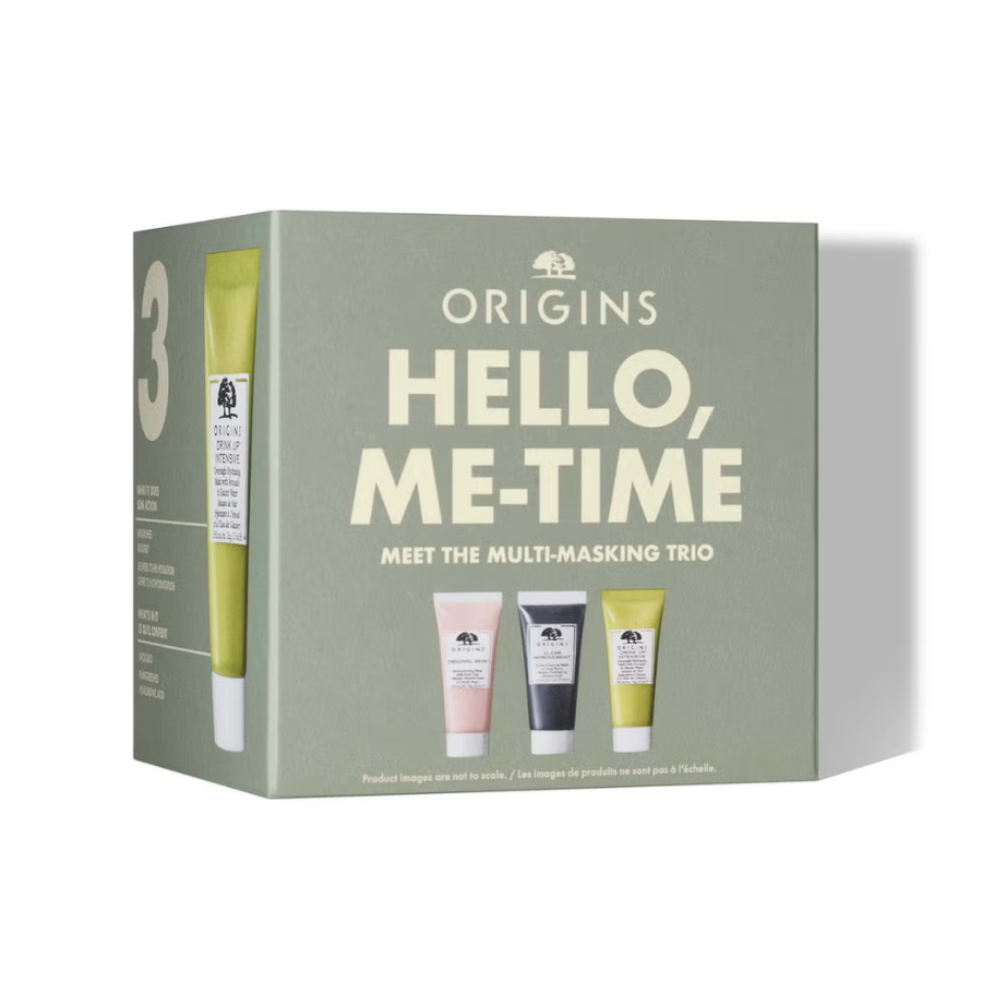 Origins Mask Trio Hello Me Time  - Pharmacie Agnès Praden à Alès