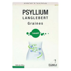 Bailleul Psyllium Langlebert, Graines - Boite 250 g - Pharmacie Agnès Praden à Alès
