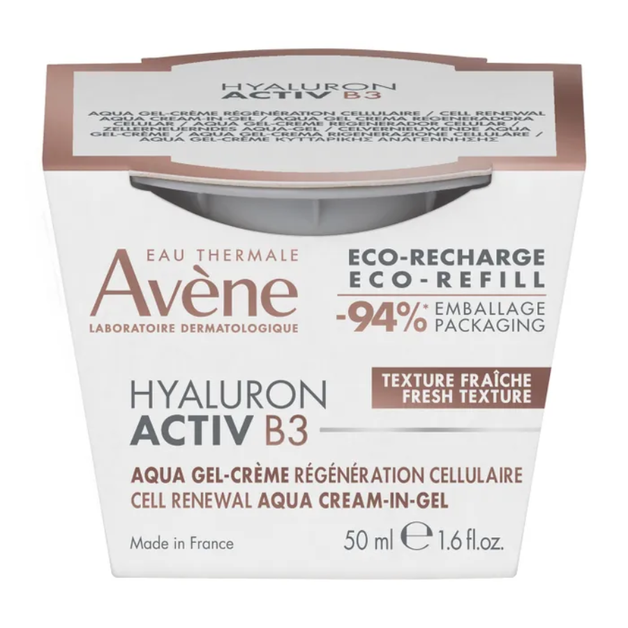 Avène Hyaluron Activ B3 Aqua-Gel Crème Recharge 50ml - Pharmacie Agnès Praden à Alès