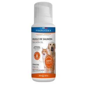 Francodex Huile De Saumon Pour Chiens Et Chats Flacon De 200 ml - Pharmacie Agnès Praden à Alès