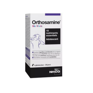 NHCO Orthosamine Dès 10 ans 56 gélules - Pharmacie Agnès Praden à Alès
