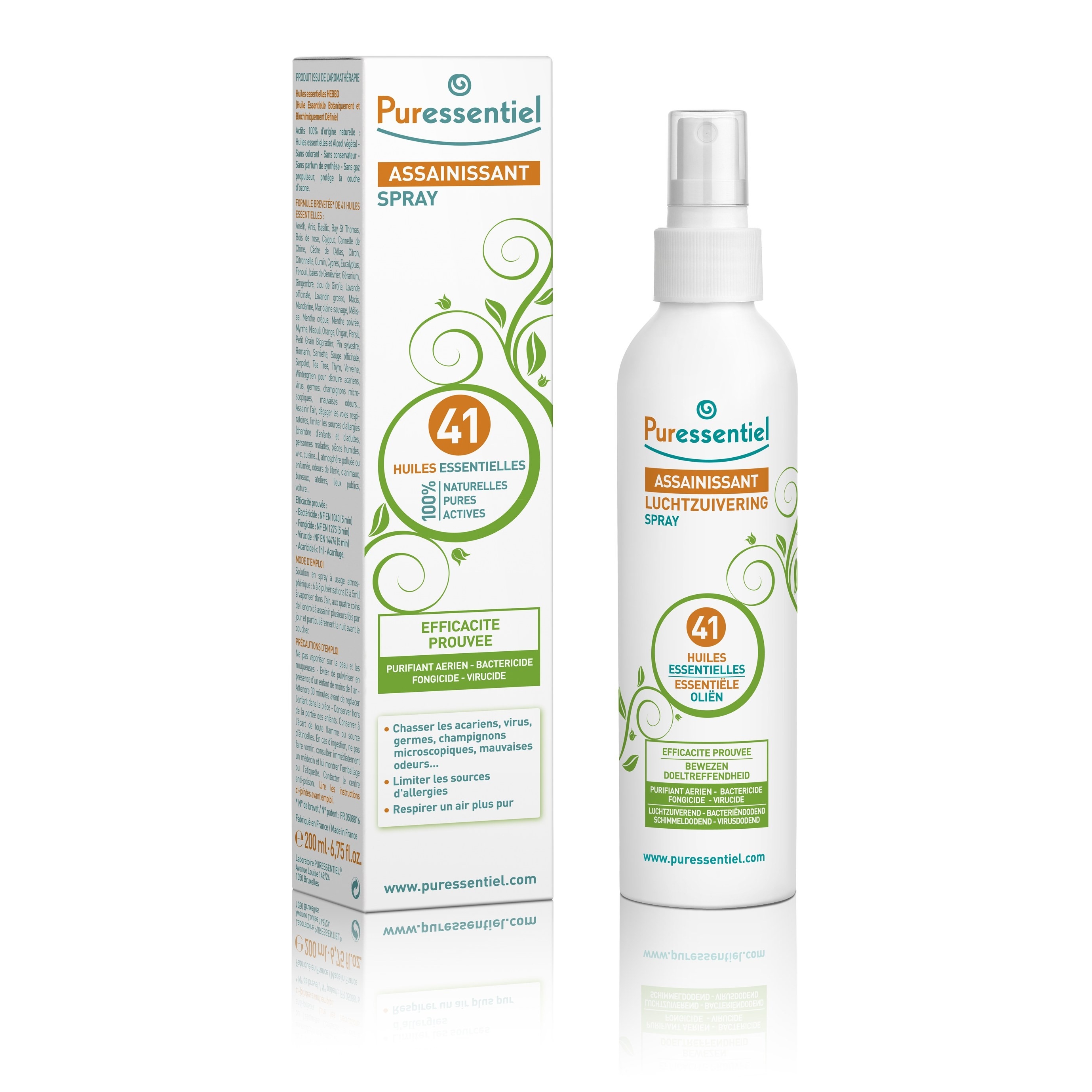 Puressentiel Assainissant Spray Aérien aux 41 Huiles Essentielles 200 ml - Pharmacie Agnès Praden à Alès