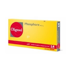 Laboratoire des Granions Oligosol Phosphore x28 Ampoules 2 ml - Pharmacie Agnès Praden à Alès