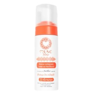 Musc Intime Mousse Intime Nettoyante Hot Peach 150ml - Pharmacie Agnès Praden à Alès