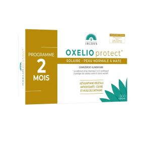 Jaldes Oxelio Protect Solaire Peau Normale à Mate 60 Capsules - Pharmacie Agnès Praden à Alès