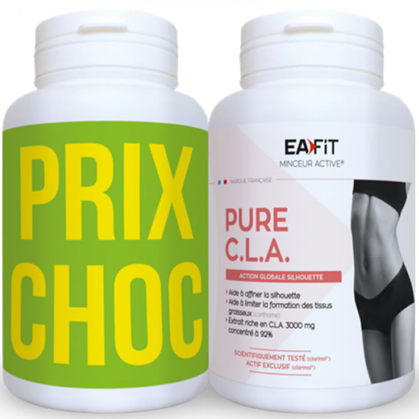 EAFIT Pure CLA Lot de 2x90 capsules - Pharmacie Agnès Praden à Alès