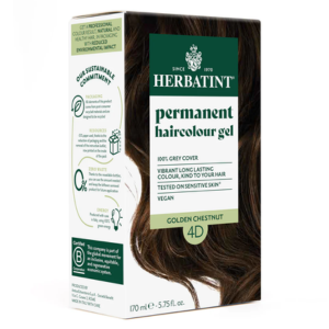 Herbatint Soin Colorant Permanent 4D Châtain Doré 170 ml - Pharmacie Agnès Praden à Alès