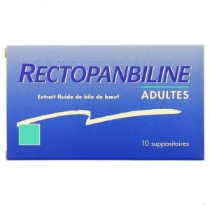 Meda Pharma Rectopanbiline Adulte 10 Suppositoires  - Pharmacie Agnès Praden à Alès