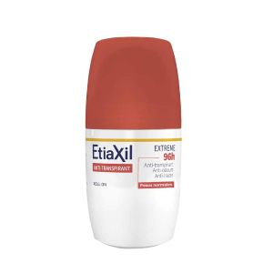 Etiaxil Déodorant Anti-transpirant Aisselles Extrême 96h Roll-on 50ml - Pharmacie Agnès Praden à Alès