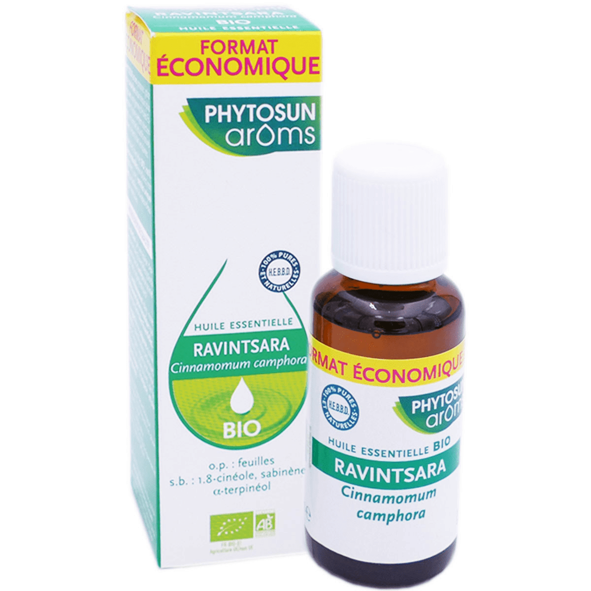 Phytosun arôms huile essentielle lravinstara bio 30ml - Pharmacie Agnès Praden à Alès