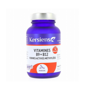 Kersiens Vitamines B9 B12 30 gélules  - Pharmacie Agnès Praden à Alès