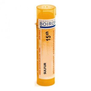 Boiron Sulfur 15CH Dose 200 Globules - Pharmacie Agnès Praden à Alès