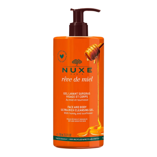 Nuxe Rêve de Miel Surgras Nettoyant 750ml - Pharmacie Agnès Praden à Alès