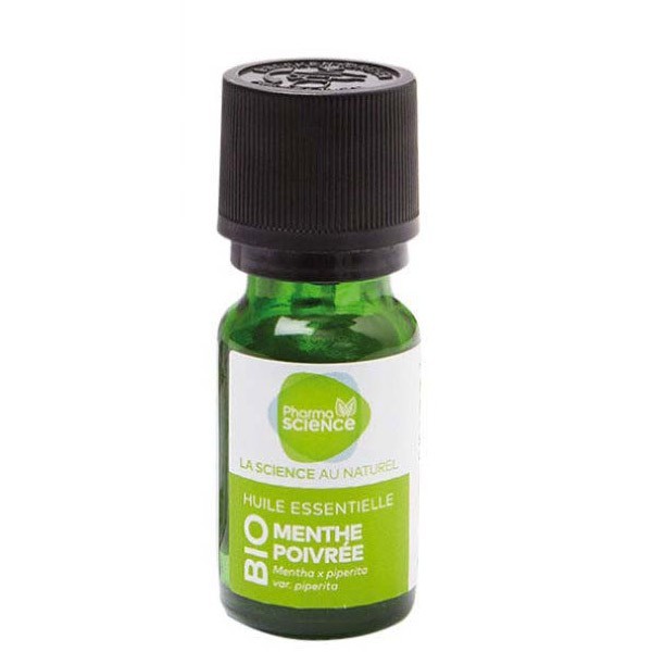 Pharmascience menthe poivrée bio huile essentielle 10ml - Pharmacie Agnès Praden à Alès