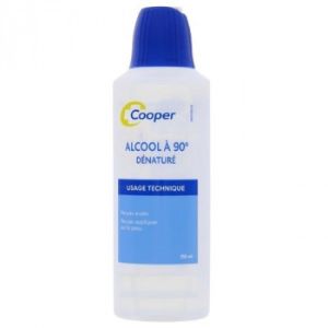 Cooper Alcool A 90° Dénaturé 250ml  - Pharmacie Agnès Praden à Alès