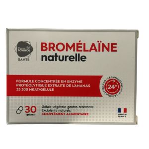 Pharmascience Bromélaïne Naturelle 30 Gélules - Pharmacie Agnès Praden à Alès