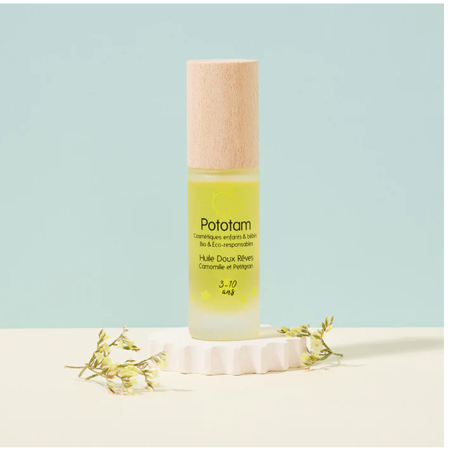 Pototam Huile Doux Rêves Camomille et Petitgrain – 30 ml - Pharmacie Agnès Praden à Alès