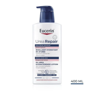 Eucerin UreaRepair PLUS Émollient 5% d'Urée Parfum Apaisant 400 ml - Pharmacie Agnès Praden à Alès