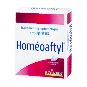 Boiron Homeoaftyl 60 Comprimés à Sucer - Pharmacie Agnès Praden à Alès