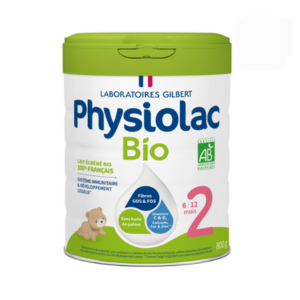 Physiolac Bio 2 Lait 6 - 12 mois 800g - Pharmacie Agnès Praden à Alès