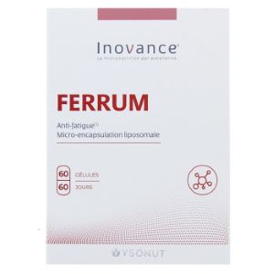 Ysonut Inovance Ferrum 60 Gélules  - Pharmacie Agnès Praden à Alès