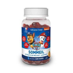 Laboratoire des Granions Pat Patrouille Sommeil - 60 Gummies - Abricot - Pharmacie Agnès Praden à Alès