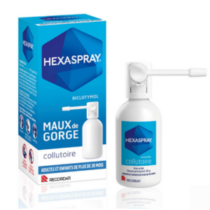 Hexaspray Collutoire Maux de Gorge 30 g - Pharmacie Agnès Praden à Alès