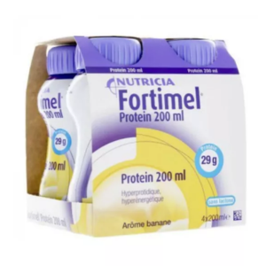 Fortimel Protein Banane 4 x 200 ml - Pharmacie Agnès Praden à Alès