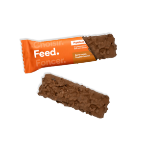 Feed Barre-vegan Protéines Shot Double Caramel  - Pharmacie Agnès Praden à Alès