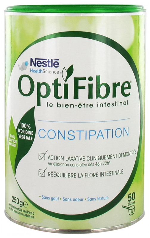 Nestlé OptiFibre 250 g - Pharmacie Agnès Praden à Alès