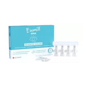 Eumill Repair Sécheresse Oculaire 10 Unidoses de 0,5 ml - Pharmacie Agnès Praden à Alès