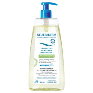 Neutraderm Shampooing Extra Doux Dermo Respect 500ml - Pharmacie Agnès Praden à Alès