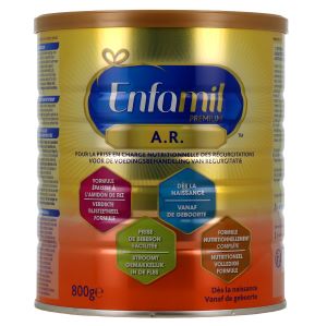 Enfamil Premium - Lait En Poudre Dès La Naissance - Anti Régurgitations, Reflux 800g - Pharmacie Agnès Praden à Alès