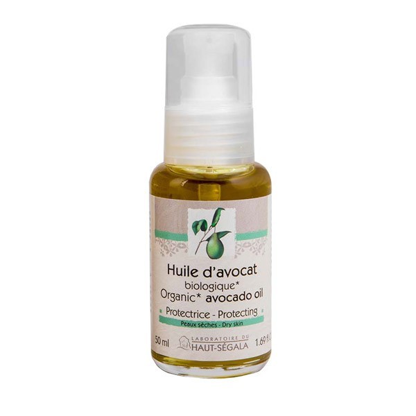 Haut-Ségala Huile d'Avocat Bio 50 ml - Pharmacie Agnès Praden à Alès