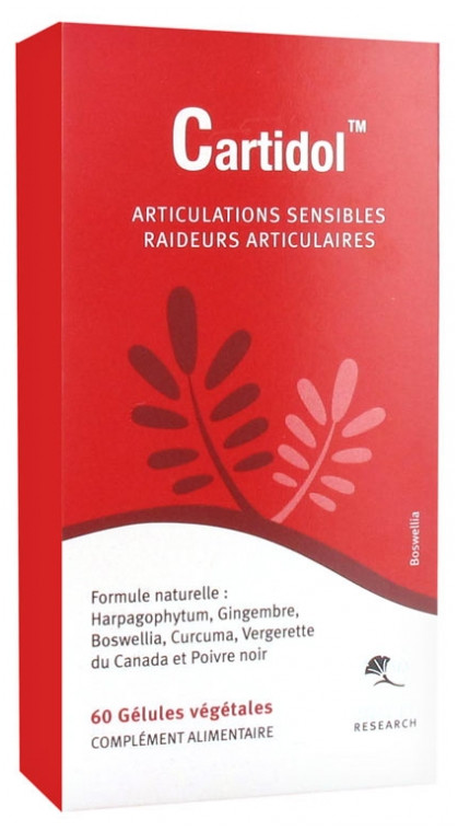 Cartidol 60 Gélules - Pharmacie Agnès Praden à Alès